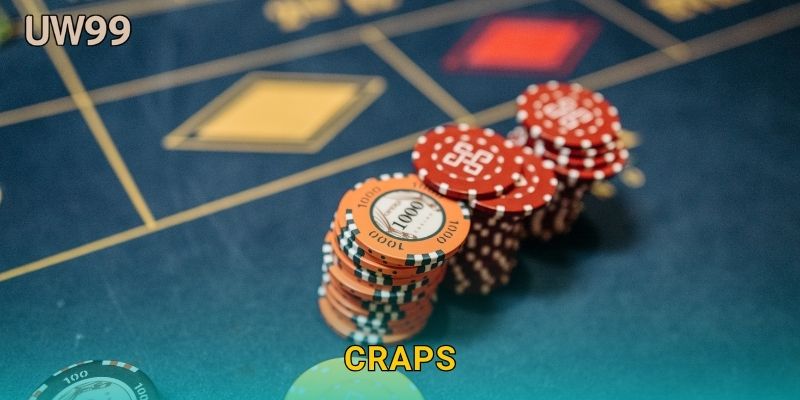 Craps sôi động – Trò xúc xắc mang tính cộng đồng tại uw99
